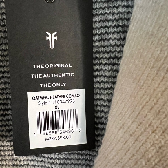 Frye Oatmeal Heather Combo Cardigan - Picture 5 of 6